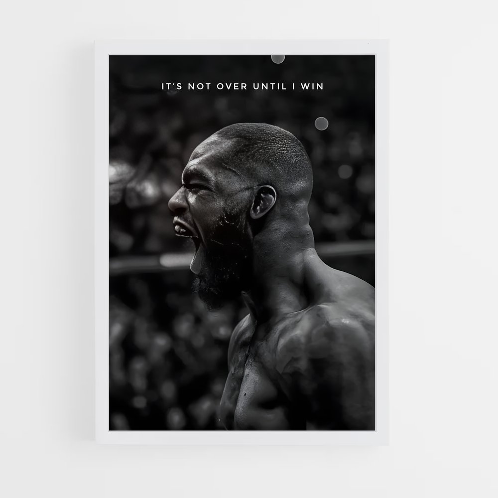 Poster Jon jones entier – affiche MMA (vue 3)